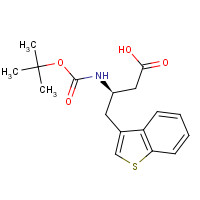 190190-48-8 BOC-(R)-3-AMINO-4-(3-BENZOTHIENYL)-BUTYRIC ACID chemical structure