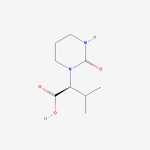 192725-50-1 (2S)-(1-Tetrahydropyramid-2-one)-3-methylbutanoic acid chemical structure
