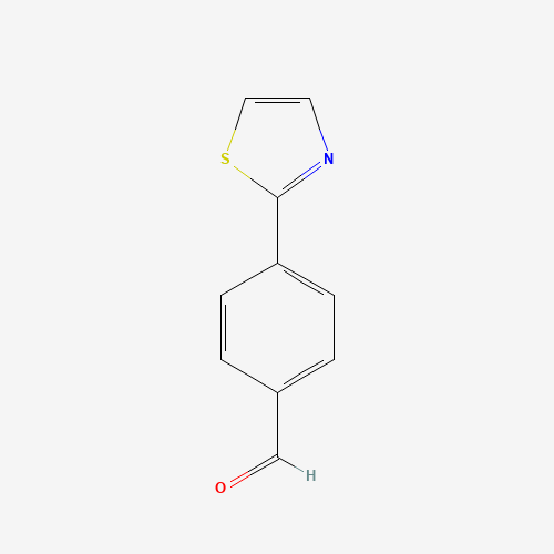 198904-53-9 4-(1,3-THIAZOL-2-YL)BENZALDEHYDE chemical structure