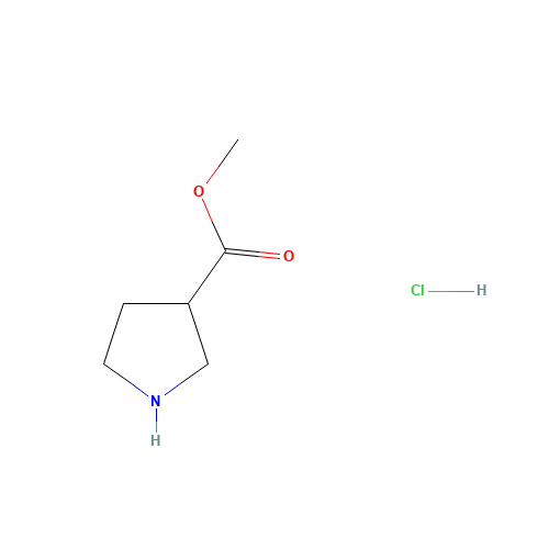 198959-37-4 METHYL 3-PYRROLIDINECARBOXYLATE HCL chemical structure