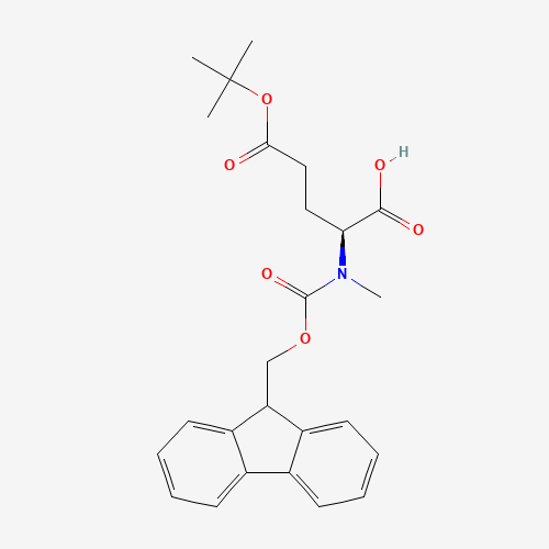 200616-40-6 Fmoc-N-methyl-L-glutamic acid 5-tert-butyl ester chemical structure