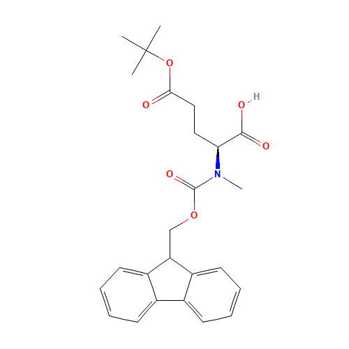 200616-40-6 Fmoc-N-methyl-L-glutamic acid 5-tert-butyl ester chemical structure