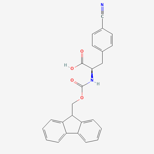 205526-34-7 Fmoc-D-4-Cyanophenylalanine chemical structure