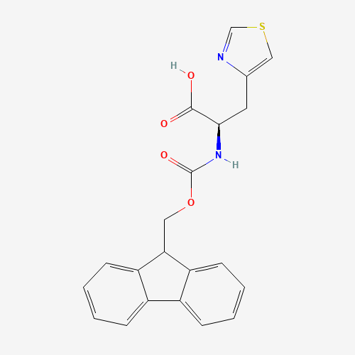 205528-33-2 FMOC-D-4-THIAZOLYLALANINE chemical structure