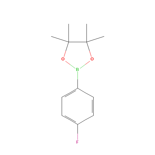 214360-58-4 4-(4,4,5,5-TETRAMETHYL-1,3,2-DIOXABOROLAN-2-YL)FLUOROBENZENE chemical structure