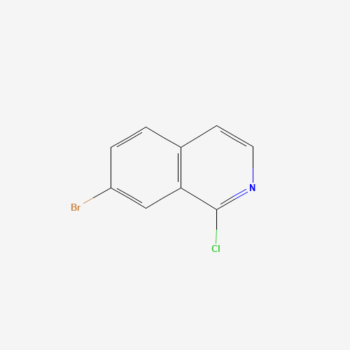 215453-51-3 7-BROMO-1-CHLOROISOQUINOLINE chemical structure