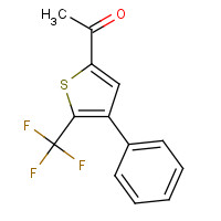 217184-77-5 1-[4-PHENYL-5-(TRIFLUOROMETHYL)-2-THIENYL]ETHAN-1-ONE chemical structure