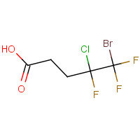 232602-79-8 5-BROMO-4-CHLORO-4,5,5-TRIFLUOROPENTANOIC ACID chemical structure