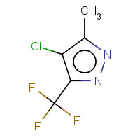 235106-12-4 4-CHLORO-3-TRIFLUOROMETHYL-5-(METHYL)PYRAZOLE chemical structure
