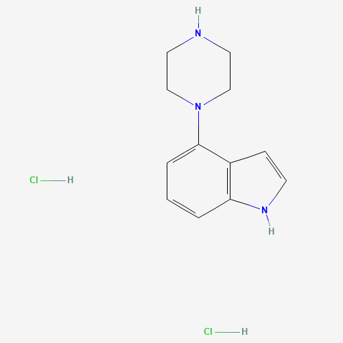 255714-24-0 4-(1-PIPERAZINYL)-1H-INDOLE DIHYDROCHLORIDE chemical structure