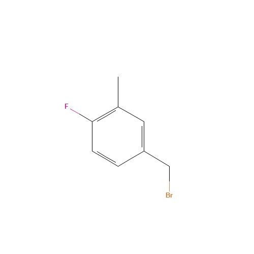 261951-70-6 4-Fluoro-3-methylbenzyl bromide chemical structure
