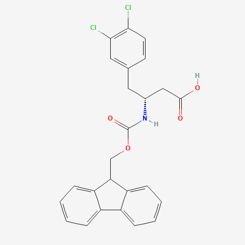 269396-57-8 FMOC-(R)-3-AMINO-4-(3,4-DICHLORO-PHENYL)-BUTYRIC ACID chemical structure