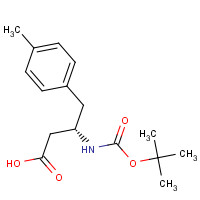 270062-96-9 BOC-(S)-3-AMINO-4-(4-METHYL-PHENYL)-BUTYRIC ACID chemical structure