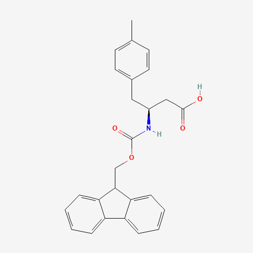 270062-97-0 FMOC-(S)-3-AMINO-4-(4-METHYL-PHENYL)-BUTYRIC ACID chemical structure