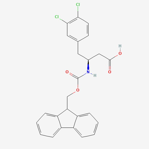 270063-52-0 FMOC-(S)-3-AMINO-4-(3,4-DICHLORO-PHENYL)-BUTYRIC ACID chemical structure