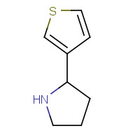 298690-85-4 2-Thiophen-3-ylpyrrolidine chemical structure