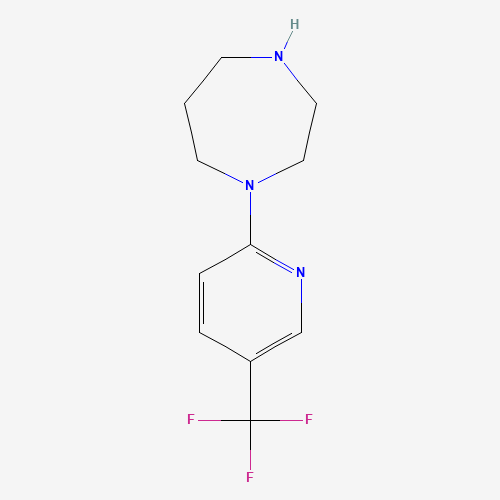 306934-70-3 1-[5-(TRIFLUOROMETHYL)PYRID-2-YL]-1,4-DIAZEPANE chemical structure