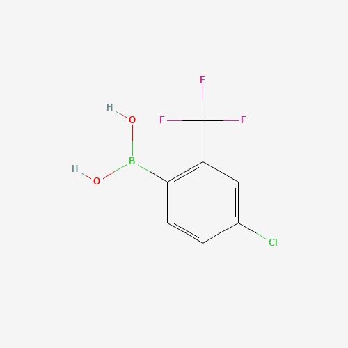 313545-41-4 2-Chloro-4-(trifluoromethyl)phenylboronic acid chemical structure