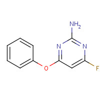 314029-36-2 2-Amino-4-fluoro-6-phenoxypyrimidine chemical structure