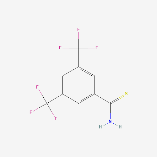 317319-15-6 3,5-DI(TRIFLUOROMETHYL)BENZENE-1-CARBOTHIOAMIDE chemical structure