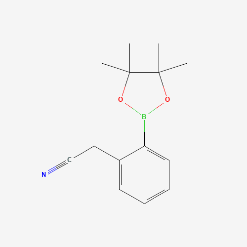 325141-71-7 (2-CYANOMETHYLPHENYL)BORONIC ACID,PINACOL ESTER chemical structure