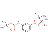 330793-09-4 TERT-BUTYL-N-[3-(4,4,5,5-TETRAMETHYL-1,3,2-DIOXABOROLAN-2-YL)PHENYL]CARBAMATE chemical structure