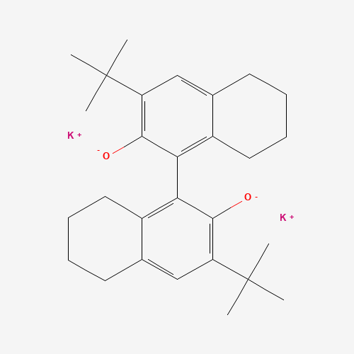 350683-75-9 (R)-(-)-5,5',6,6',7,7',8,8'-OCTAHYDRO-3,3'-DI-T-BUTYL-1,1'-BI-2-NAPHTHOL,DIPOTASSIUM SALT chemical structure