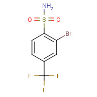351003-63-9 2-BROMO-4-(TRIFLUOROMETHYL)BENZENESULFONAMIDE chemical structure