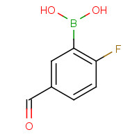 352534-79-3 2-Fluoro-5-formylphenylboronic acid chemical structure