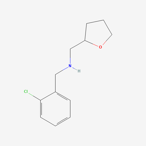 356532-08-6 (2-CHLORO-BENZYL)-(TETRAHYDRO-FURAN-2-YLMETHYL)-AMINE chemical structure