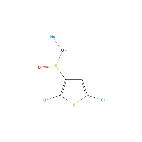 363179-59-3 2,5-DICHLOROTHIOPHENE-3-SULFINIC ACID SODIUM SALT chemical structure