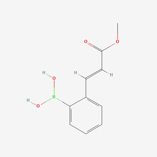 372193-68-5 [2-(E-3-METHOXY-3-OXO-1-PROPEN-1-YL)PHENYL]BORONIC ACID chemical structure