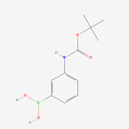380430-68-2 (3-BOC-AMINOPHENYL)BORONIC ACID chemical structure