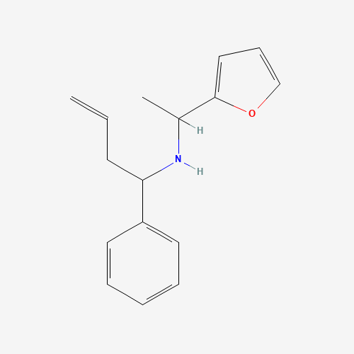 436088-63-0 (1-FURAN-2-YL-ETHYL)-(1-PHENYL-BUT-3-ENYL)-AMINE chemical structure