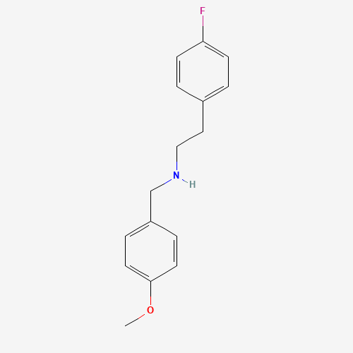 436099-73-9 [2-(4-FLUORO-PHENYL)-ETHYL]-(4-METHOXY-BENZYL)-AMINE chemical structure