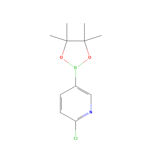 444120-94-9 2-CHLORO-5-(4,4,5,5-TETRAMETHYL-1,3,2-DIOXABOROLAN-2-YL)PYRIDINE chemical structure