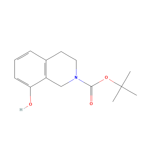 464900-21-8 TERT-BUTYL 8-HYDROXY-3,4-DIHYDROISOQUINOLINE-2(1H)-CARBOXYLATE chemical structure