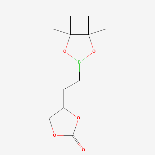 501014-47-7 2-(1,3-DIOXOLAN-2-ON-4-YL)-1-ETHYLBORONIC ACID PINACOL ESTER chemical structure