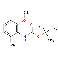 545424-34-8 BOC-2-METHOXY-6-METHYLANILINE chemical structure