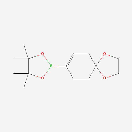 680596-79-6 1,4-DIOXA-SPIRO[4,5]DEC-7-EN-8-BORONIC ACID,PINACOL ESTER chemical structure