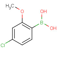 762287-57-0 4-Chloro-2-methoxyphenylboronic acid chemical structure