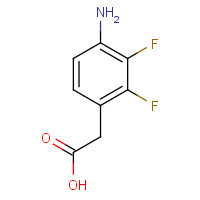 835912-66-8 (4-AMINO-2,3-DIFLUOROPHENYL)ACETIC ACID chemical structure