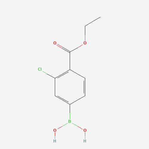 850568-11-5 (3-CHLORO-4-ETHOXYCARBONYL)BENZENEBORONIC ACID chemical structure