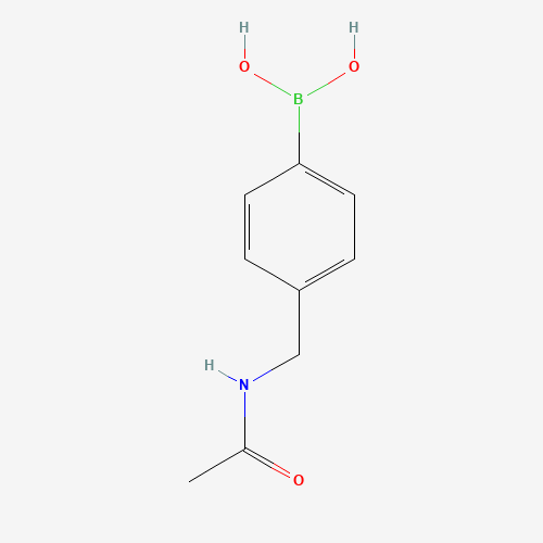 850568-41-1 (4-ACETAMIDOMETHYLPHENYL)BORONIC ACID chemical structure