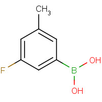 850593-06-5 3-FLUORO-5-METHYLBENZENEBORONIC ACID chemical structure