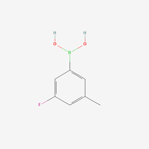 850593-06-5 3-FLUORO-5-METHYLBENZENEBORONIC ACID chemical structure