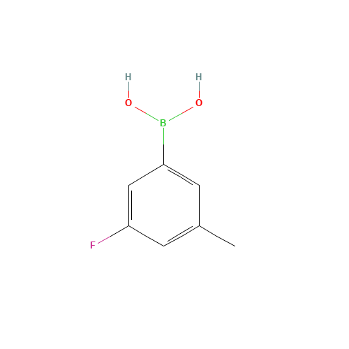850593-06-5 3-FLUORO-5-METHYLBENZENEBORONIC ACID chemical structure