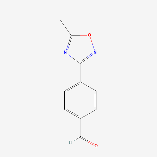 852180-60-0 4-(5-Methyl-1,2,4-oxadiazol-3-yl)benzaldehyde chemical structure
