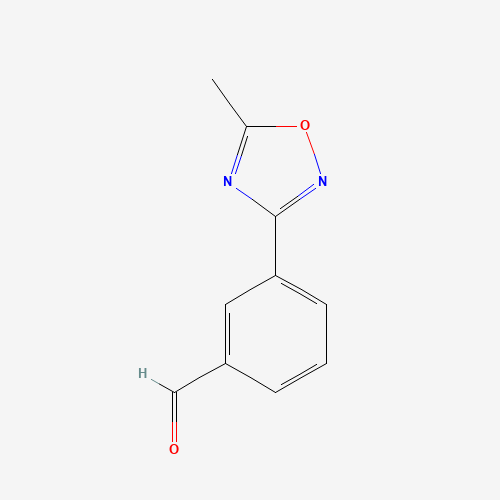 852180-68-8 3-(5-METHYL-1,2,4-OXADIAZOL-3-YL)BENZALDEHYDE chemical structure