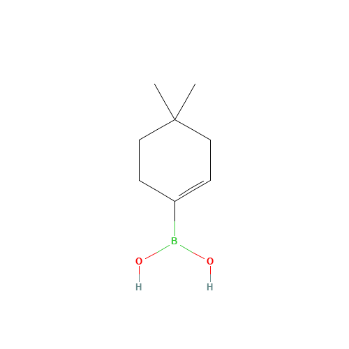 865869-28-9 4,4-DIMETHYLCYCLOHEXEN-1-YLBORONIC ACID chemical structure